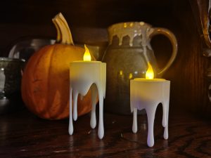 Haunted candles